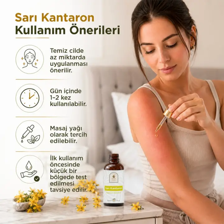 Sarı Kantaron Yağı 30 ml. %100 Saf