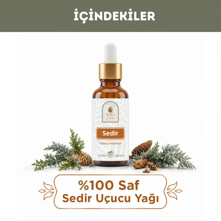 Sedir Uçucu Yağı 10 ml. %100 Saf