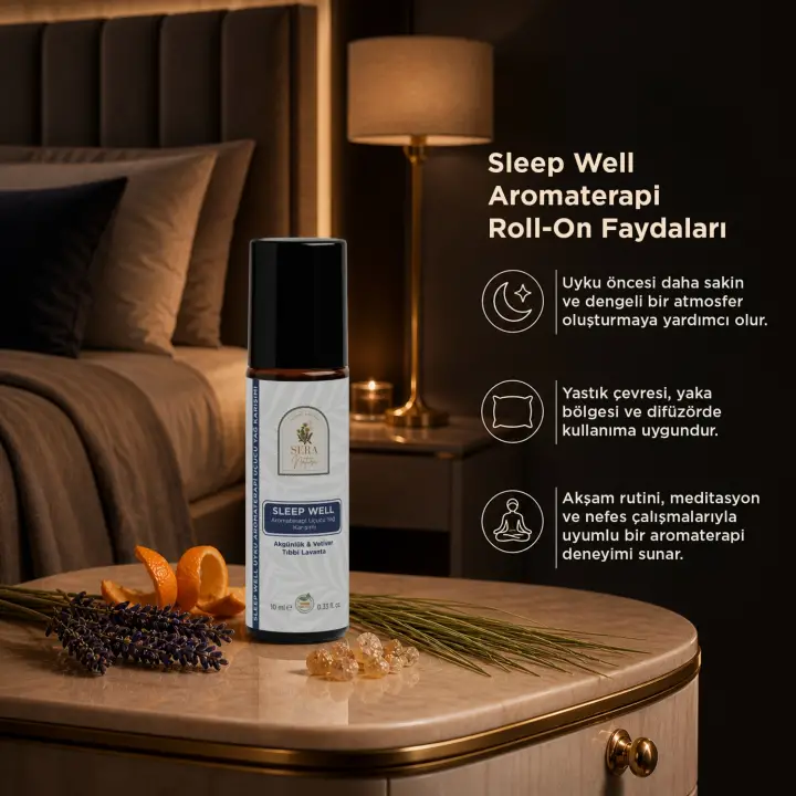 Sleep Well Aromaterapi Roll-On 10 ml %100 Doğal