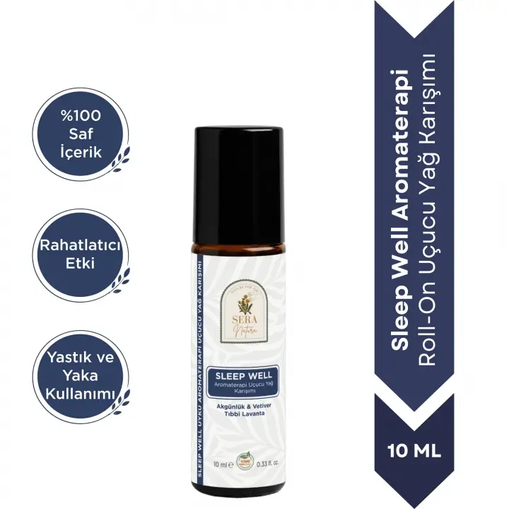 Sleep Well Aromaterapi Roll-On 10 ml %100 Doğal