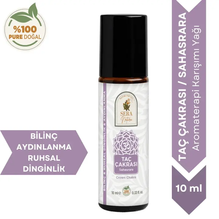 Taç Çakrası (Sahasrara) Aromaterapi Yağ Karışımı 10 ml