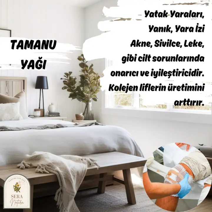 Tamanu Yağı 10 ml. %100 Saf