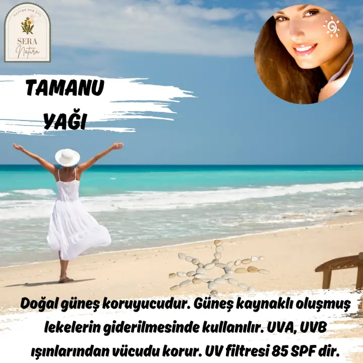 Tamanu Yağı 10 ml. %100 Saf