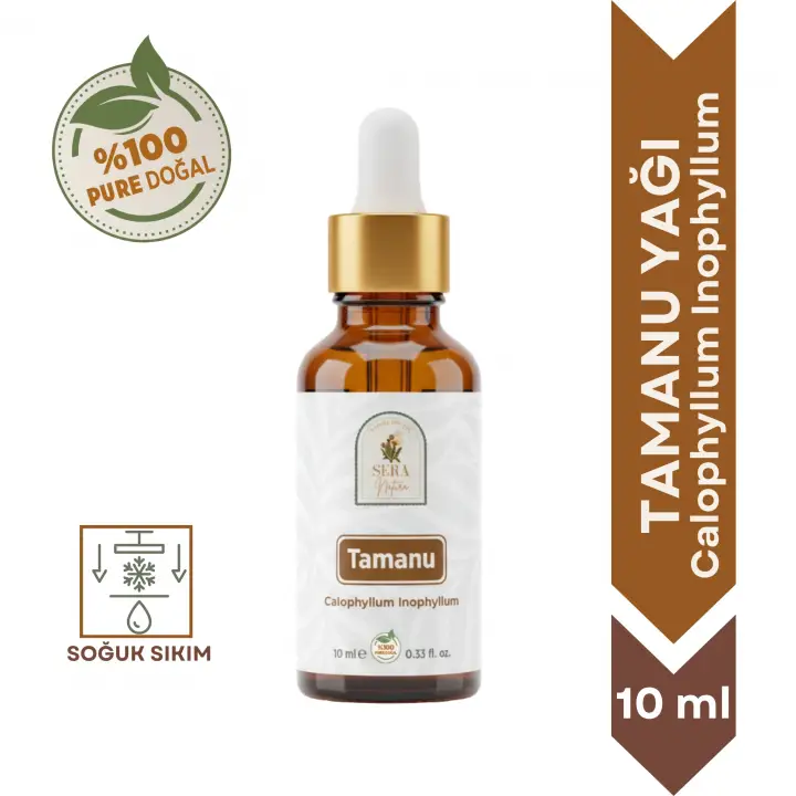 Tamanu Yağı 10 ml. %100 Saf