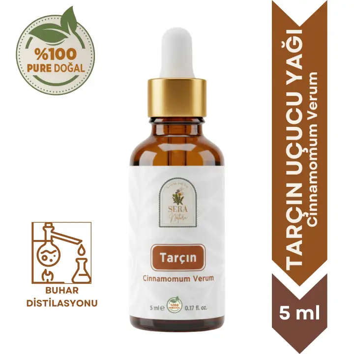 Tarçın Uçucu Yağı 5 ml. %100 Saf