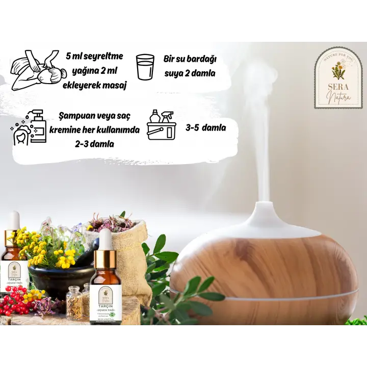 Tarçın Uçucu Yağı 5 ml. %100 Saf