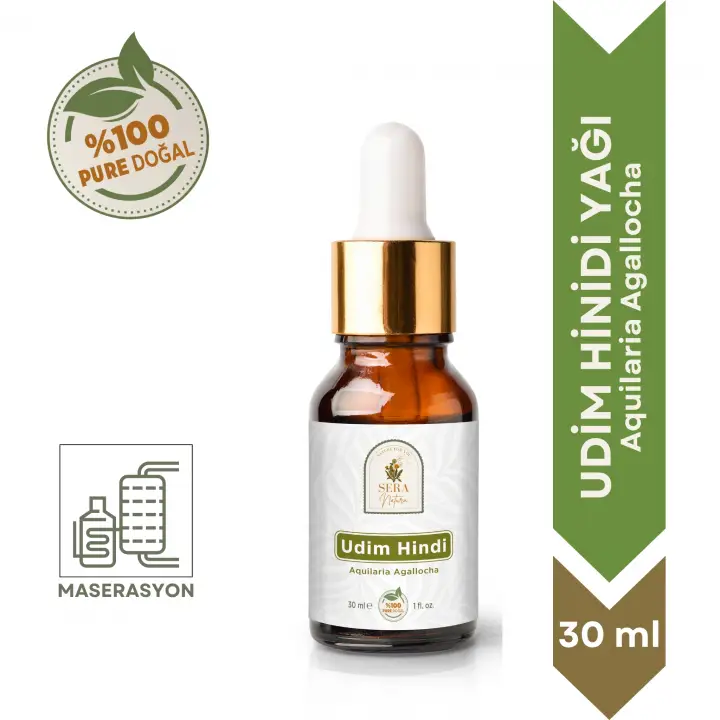 Udim Hindi Yağı 30 ml. %100 Saf