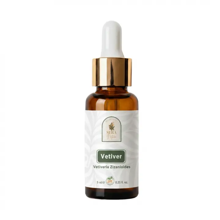 Vetiver Uçucu Yağı 5 ml. %100 Saf