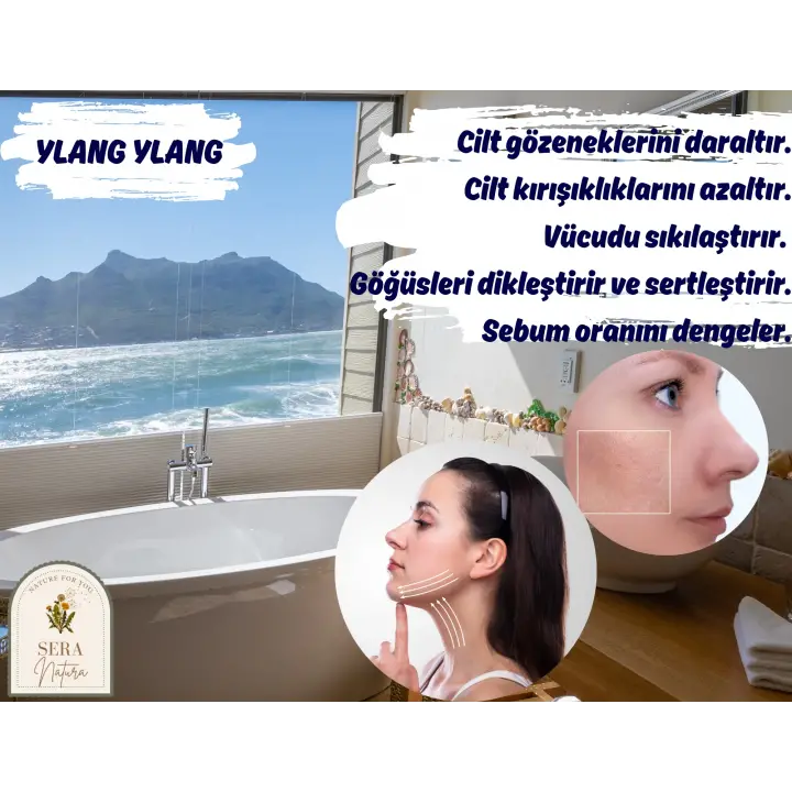 Ylang Ylang Uçucu Yağı 5 ml. %100 Saf