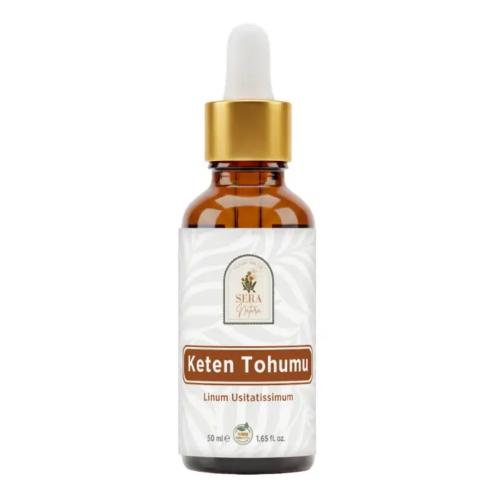 Keten Tohumu Yağı 50 ml – %100 Doğal Omega 3 Kaynağı