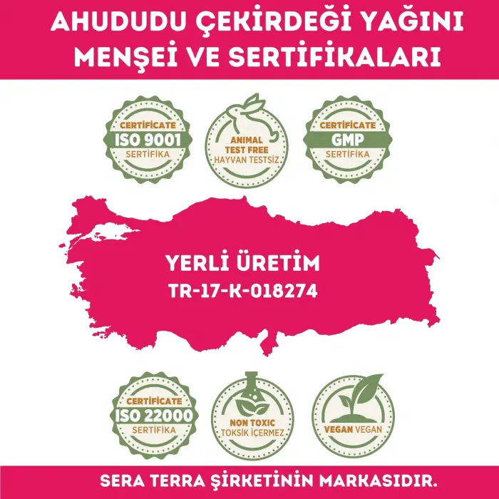 Ahududu Çekirdeği Yağı 10 ml %100 Saf