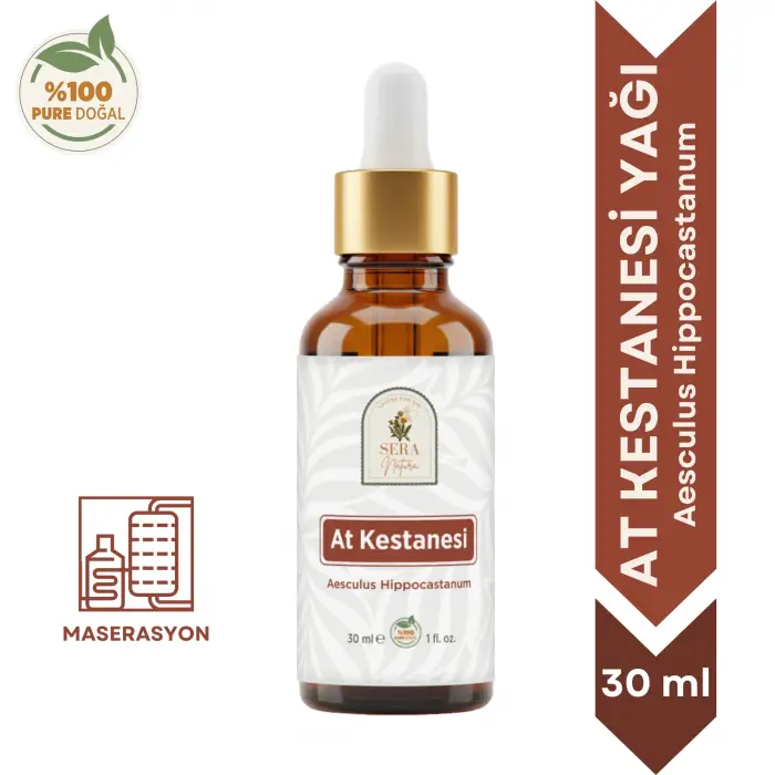 At Kestanesi Yağı 30 ml %100 Saf