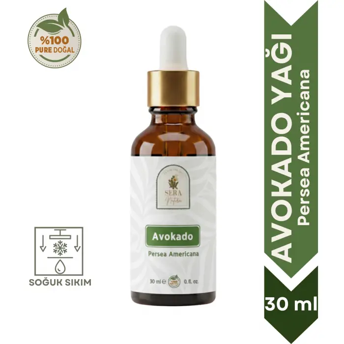 Avokado Yağı 30 ml. %100 Saf
