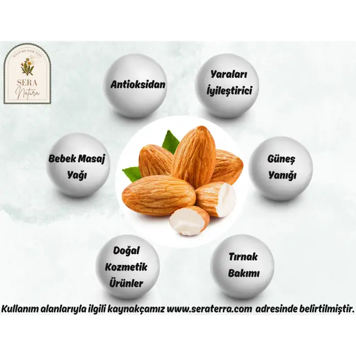 Badem Yağı 30 ml. %100 Saf