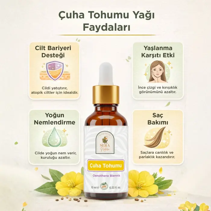 Çuha Tohumu Yağı 10 ml %100 Saf