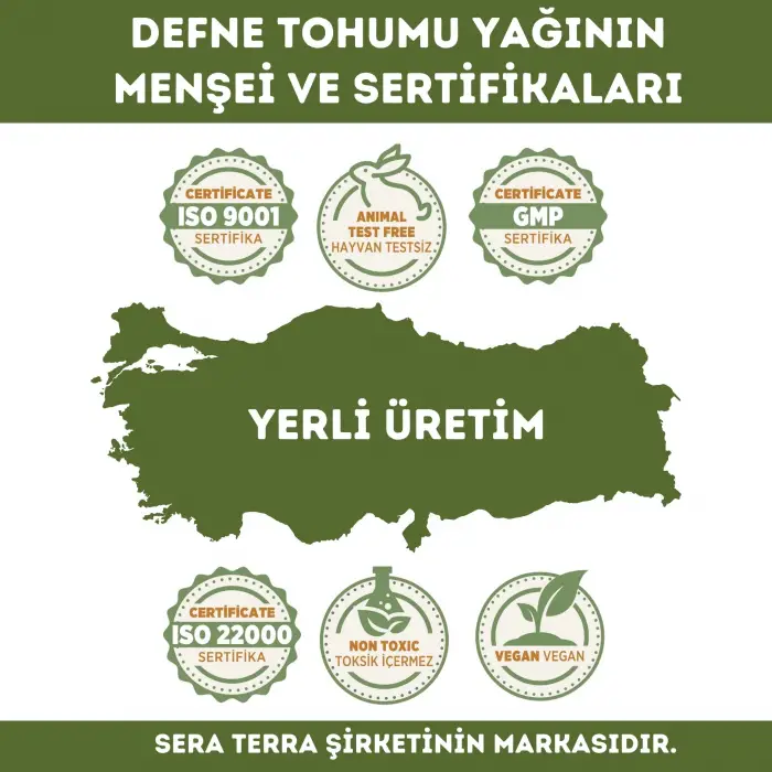 Defne Tohumu Yağı 30 ml %100 Saf