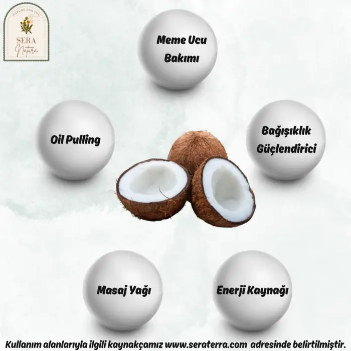 Hindistan Cevizi Yağı 210 ml. %100 Saf