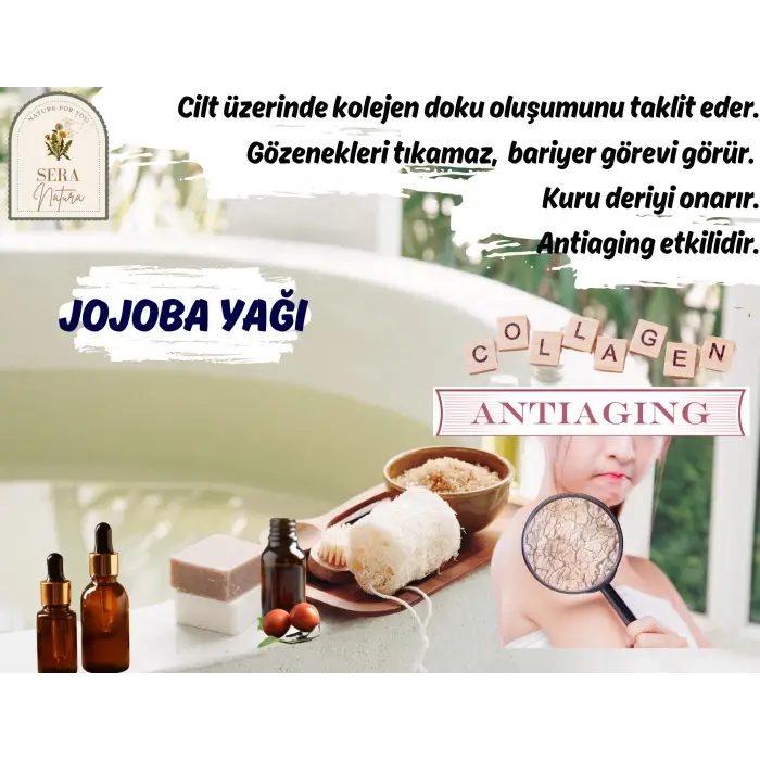 Jojoba Yağı 10 ml. %100 Saf