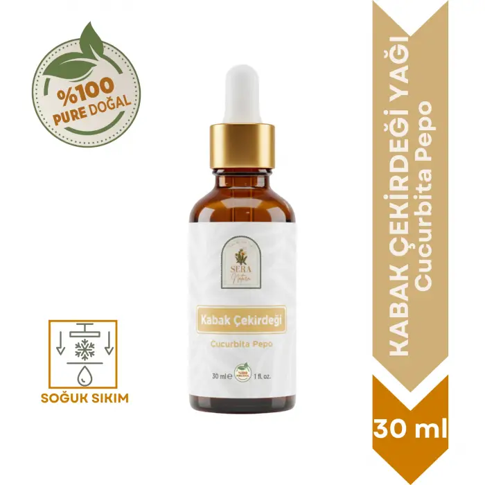 Kabak Çekirdeği Yağı 30 ml. %100 Saf