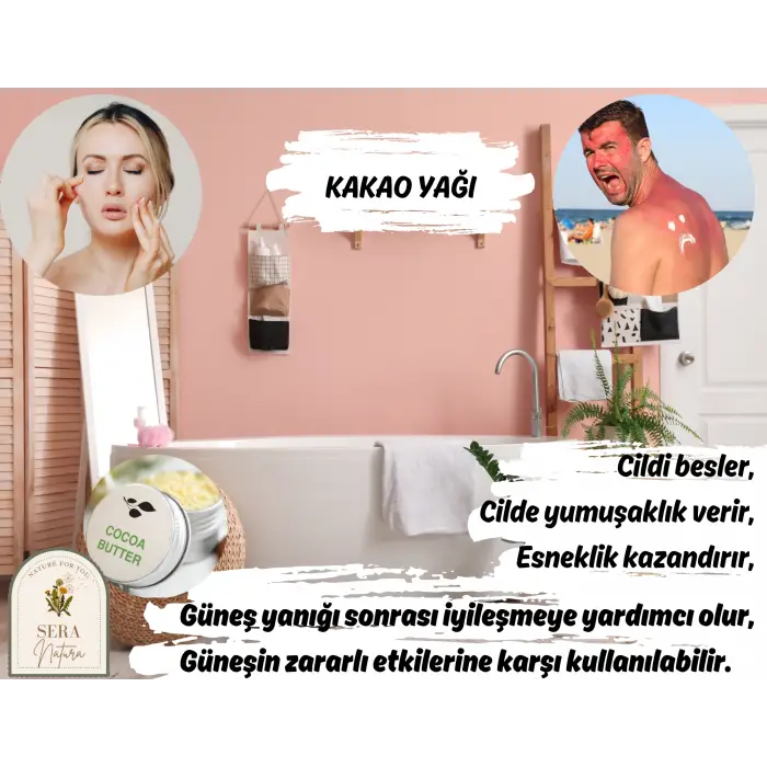 Kakao Yağı 210 ml. %100 Saf