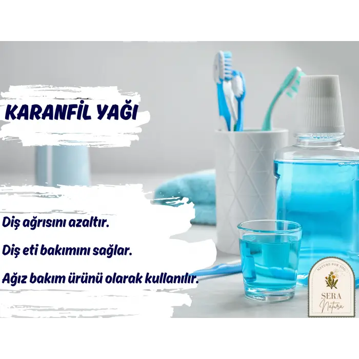 Karanfil Uçucu Yağı 10 ml. %100 Saf