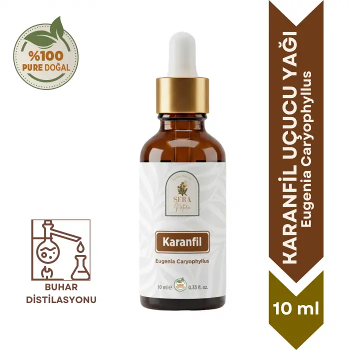 Karanfil Uçucu Yağı 10 ml. %100 Saf