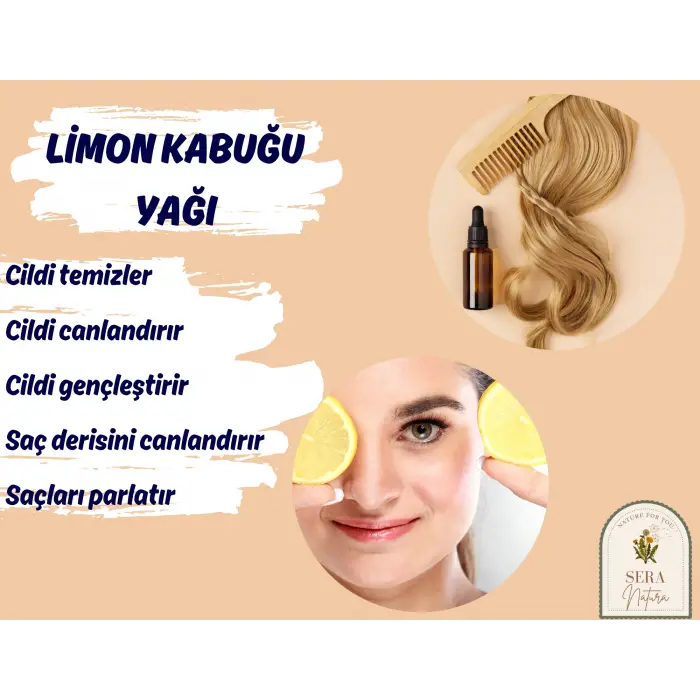 Limon Kabuğu Uçucu Yağı 10 ml. %100 Saf
