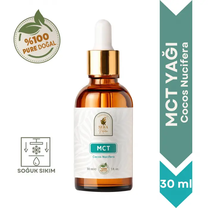 MCT Yağı 30 ml. %100 Saf