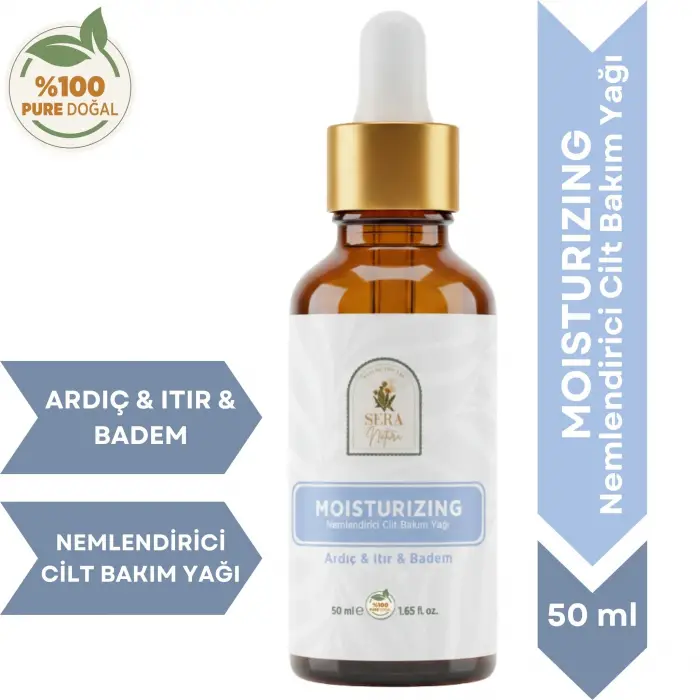 MOISTURIZING Nemlendirici Cilt Bakım Yağı Ardıç & Itır & Badem