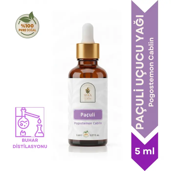Paçuli Uçucu Yağı 5 ml. %100 Saf