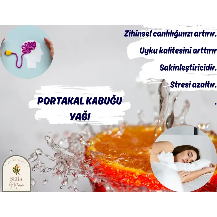 Portakal Kabuğu Uçucu Yağı 10 ml. %100 Saf