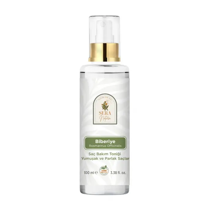 Saf Biberiye Suyu Saç Bakım Toniği 100 ml. %100 Saf