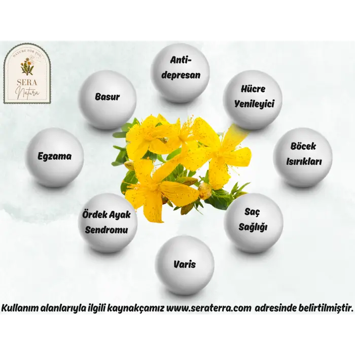 Sarı Kantaron Yağı 30 ml. %100 Saf