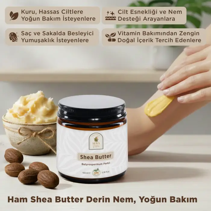 Shea Butter Yağı 100 ml %100 Saf