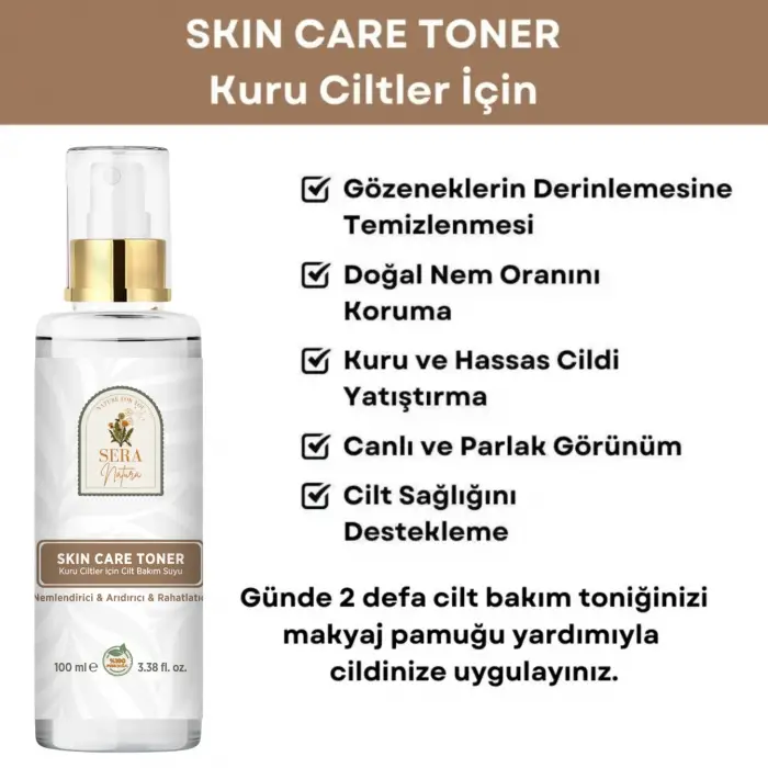 Skin Care Tonic-Kuru Ciltler İçin Tonik