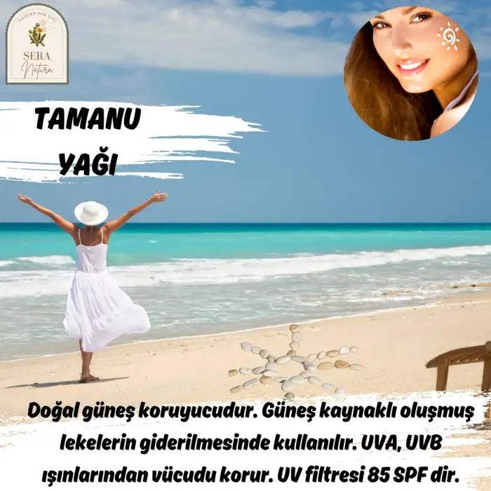 Tamanu Yağı 10 ml. %100 Saf