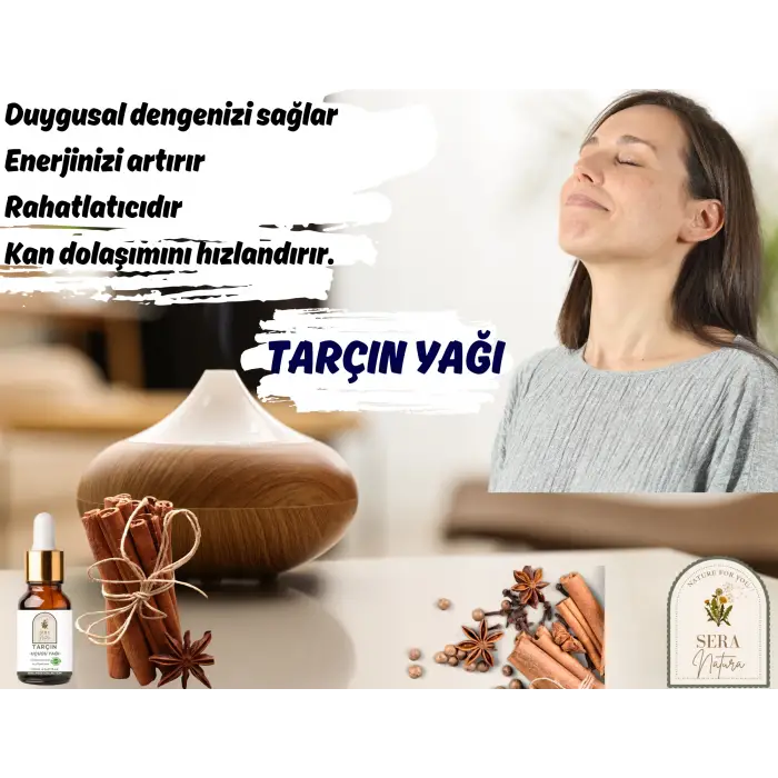 Tarçın Uçucu Yağı 5 ml. %100 Saf