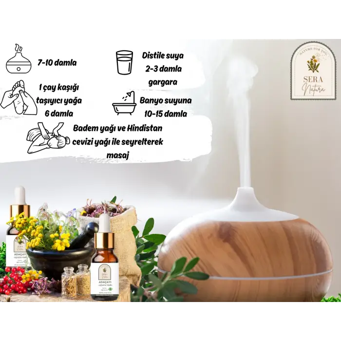 Adaçayı Uçucu Yağı 10 ml. %100 Saf