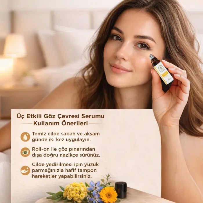 TRIPLE ACTION EYE SERUM Üç Etkili Göz Çevresi Serumu 10 ml