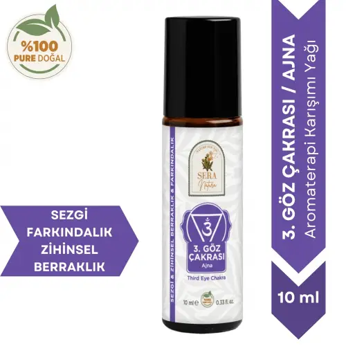 3. Göz Çakrası (Ajna) Aromaterapi Yağ Karışımı 10 ml
