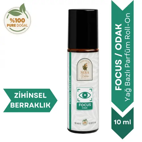 Focus Odak Yağ Bazlı Parfüm Roll-On 10 ml