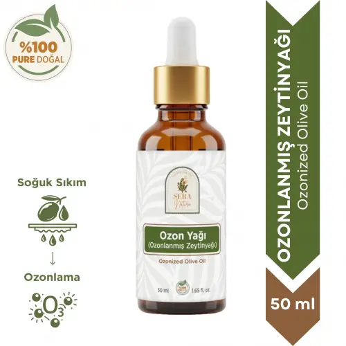 Ozon Yağı (Ozonlanmış Zeytinyağı) 50 ml – Yoğun Nem Desteği & Hijyenik Bakım