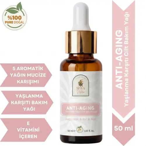 ANTI-AGING Yaşlanma Karşıtı Cilt Bakım Yağı