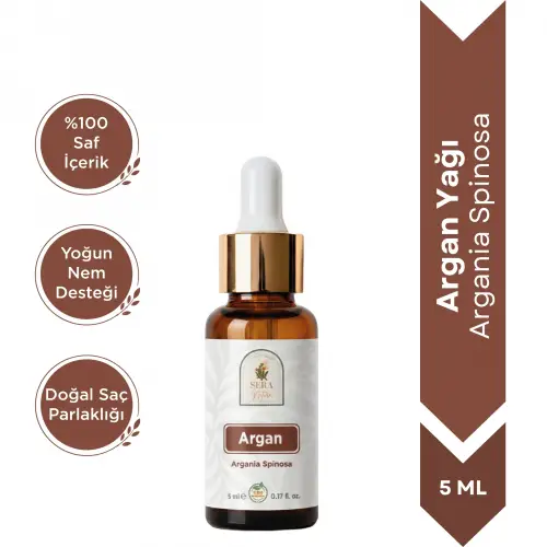 Argan Yağı 5 ml. %100 Saf