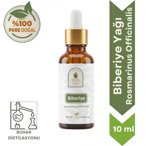 Biberiye Uçucu Yağı 10 ml. %100 Saf