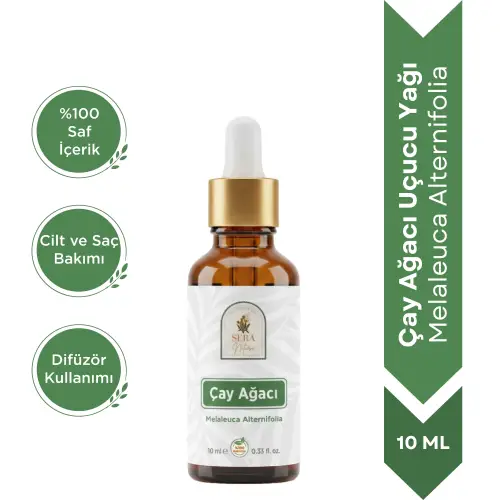 Çay Ağacı Uçucu Yağı – Sivilceye Elveda Bakım Yağı | %100 Saf 10 ml