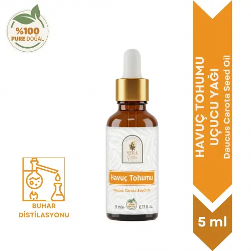 Havuç Tohumu Uçucu Yağı 5 ml %100 Saf