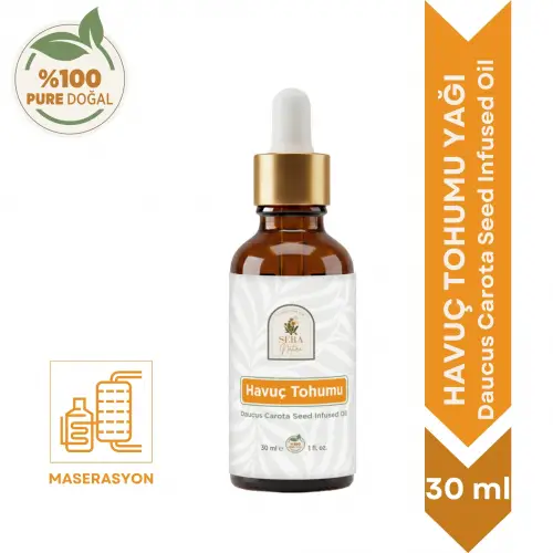 Havuç Tohumu Yağı 30 ml %100 Saf