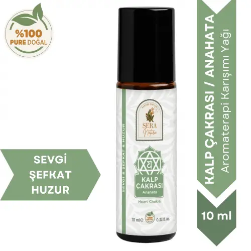 Kalp Çakrası (Anahata) Aromaterapi Yağ Karışımı 10 ml