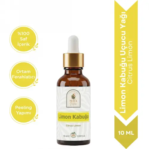 Limon Kabuğu Uçucu Yağı 10 ml. %100 Saf